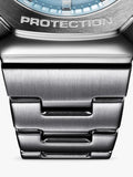 Casio G-SHOCK GM-2110D steel edition watch blue dial (British brand)