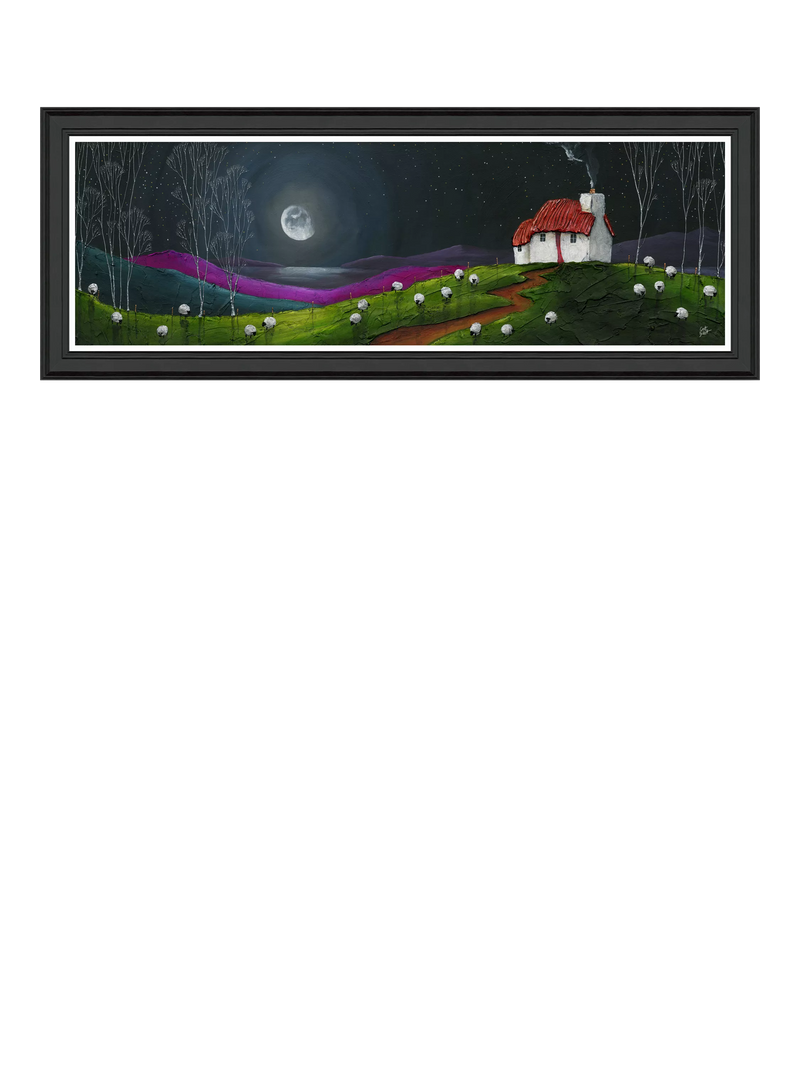 John Lewis framed print Dreaming 49x129cm, UK version