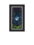 John Lewis framed print 'Full Moon' 69x39cm, imported from the UK