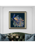 John Lewis peacock framed print 86x86cm - British product
