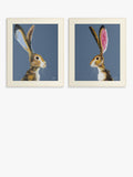 John Lewis framed prints 'Aurora' and 'Harry' 59 x 49cm, UK version