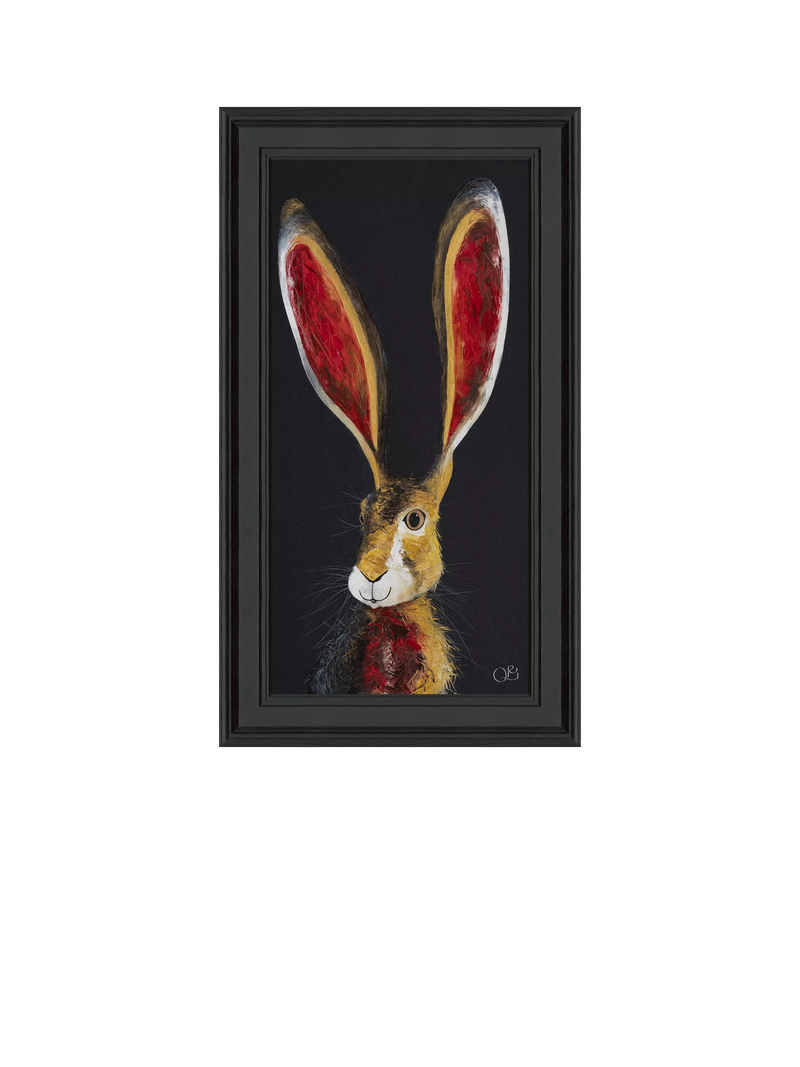 John Lewis 'Lewis' framed print red black 69x39cm, UK version