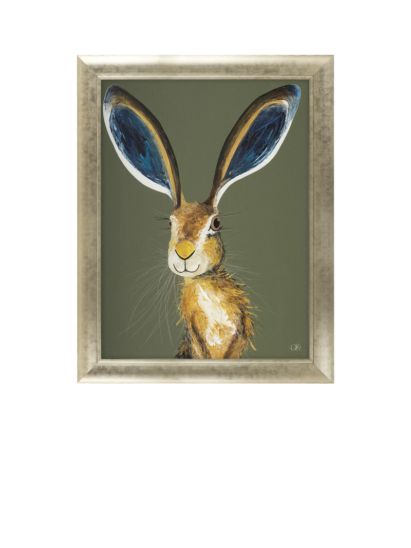John Lewis Marley framed print green gold 92x72cm, UK version
