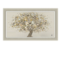 John Lewis Sara Otter Neutral Heart Tree framed print 72x122cm (British brand)