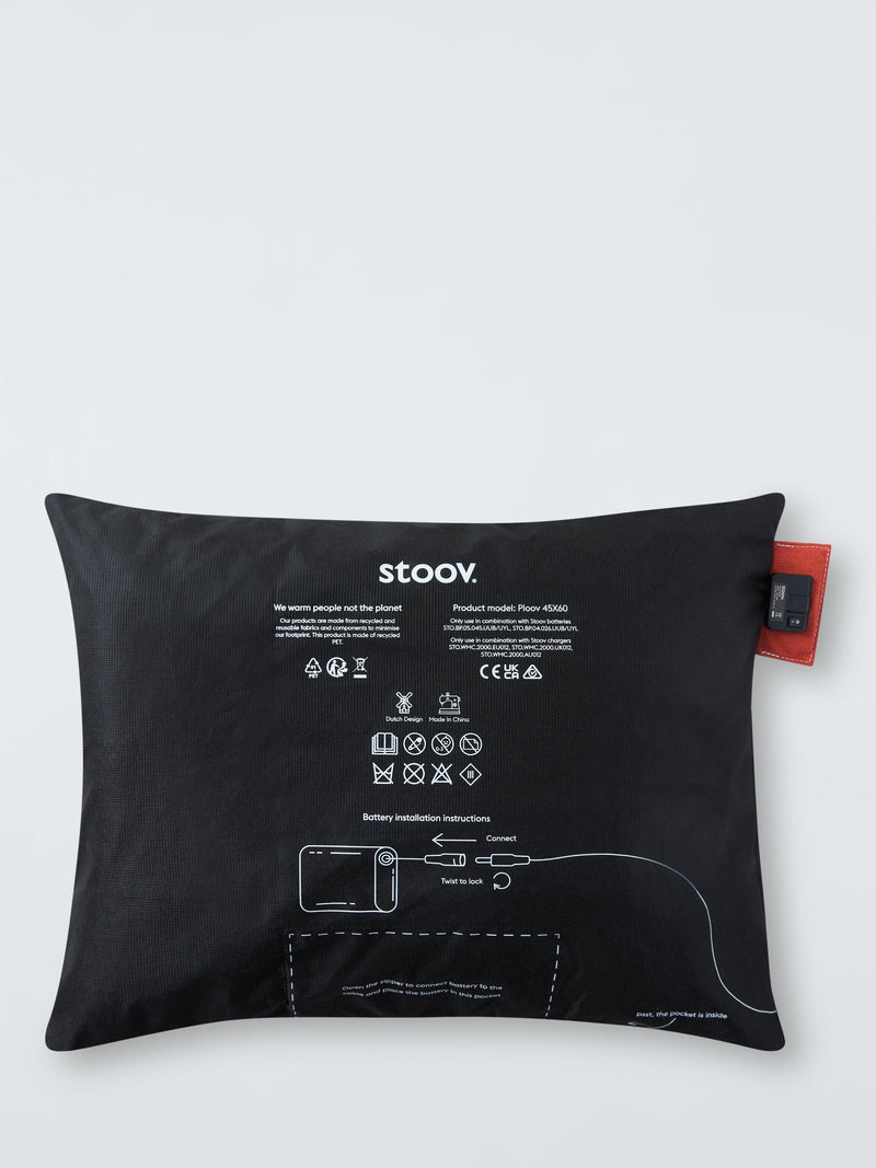 Stoov Ploov woolly heated cushion 60x40cm - British product