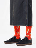 Happy Socks Spritzer orange socks one size, UK version