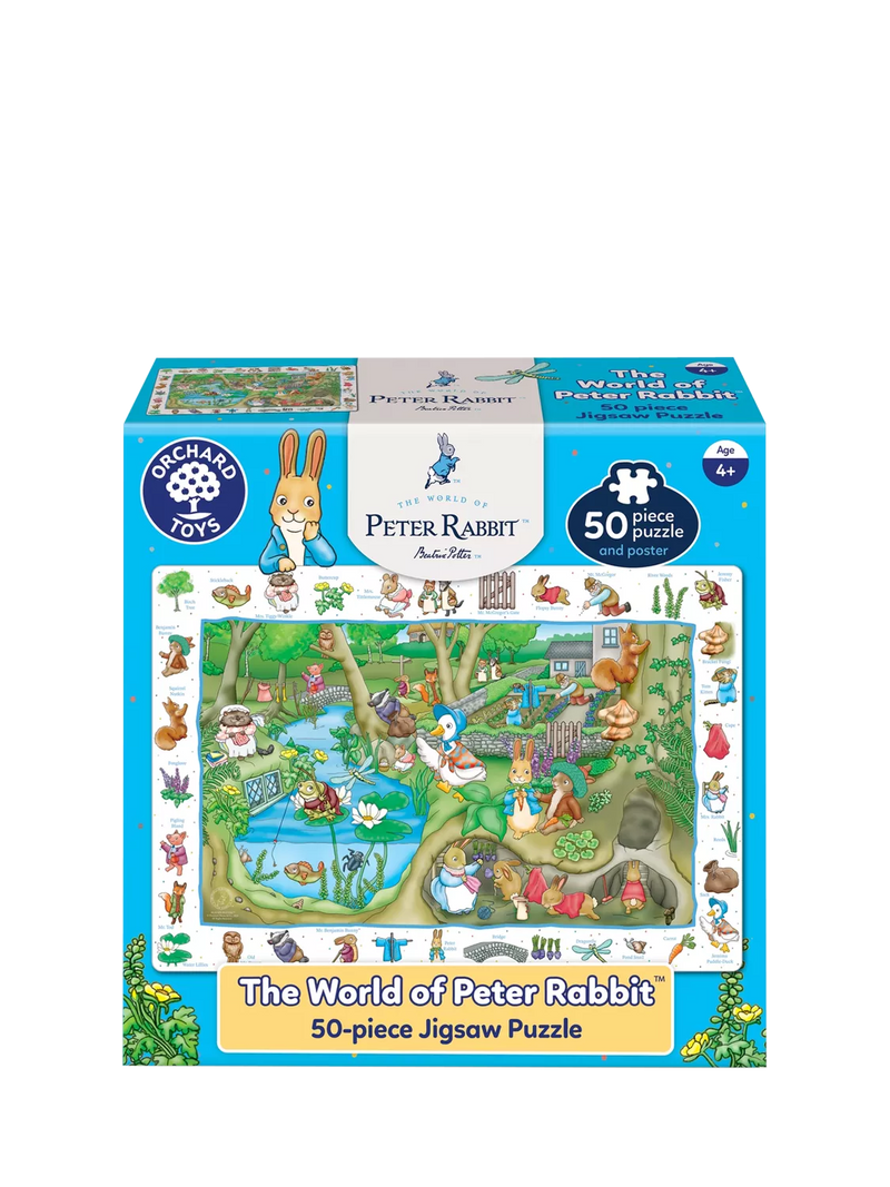 Orchard Toys Peter Rabbit 50 piece jigsaw puzzle (British brand)