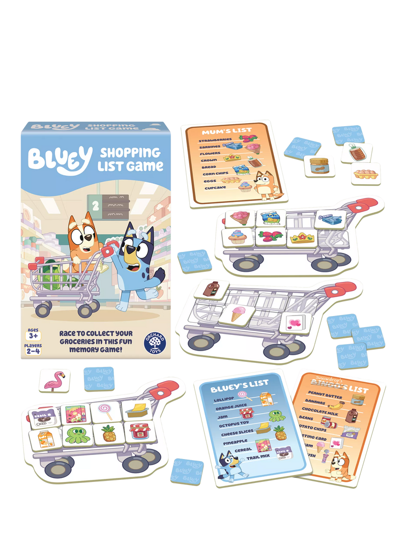 Orchard Toys Bluey Shopping List Game board game - British product
