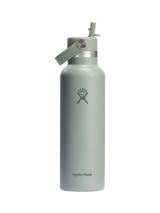 John Lewis Hydro Flask Double Wall Vacuum Insulated Stainless Steel Flip Straw Drinks Bottle 621ml- Buy online at McGrocer