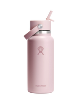 John Lewis Hydro Flask Double Wall Vacuum Insulated Stainless Steel Wide Mouth Flip Straw Drinks Bottle, 946ml- Buy online at McGrocer