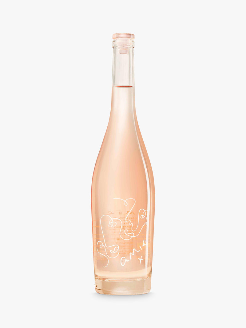 Amie organic rosé wine 75cl with UK delivery - British product