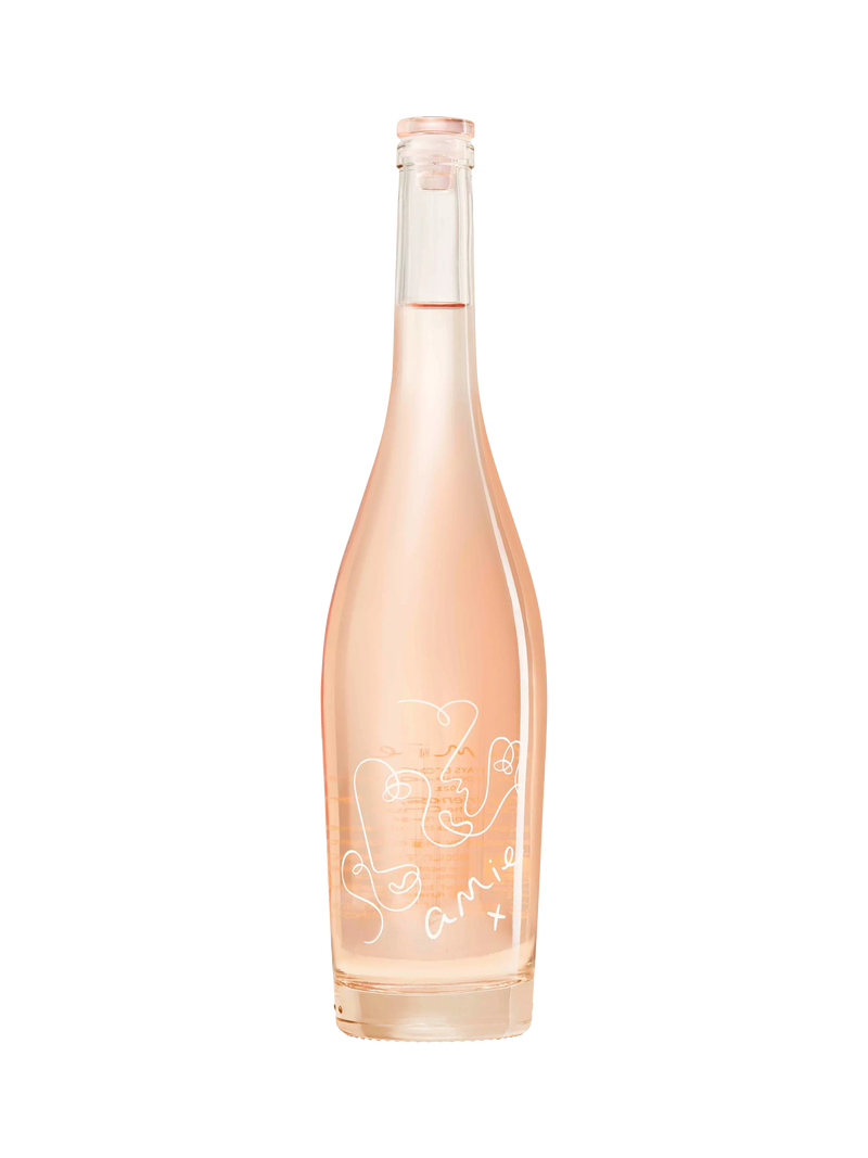 Amie organic rosé wine 75cl with UK delivery - British product