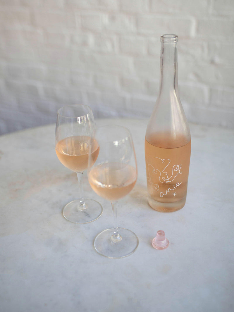 Amie organic rosé wine 75cl with UK delivery - British product