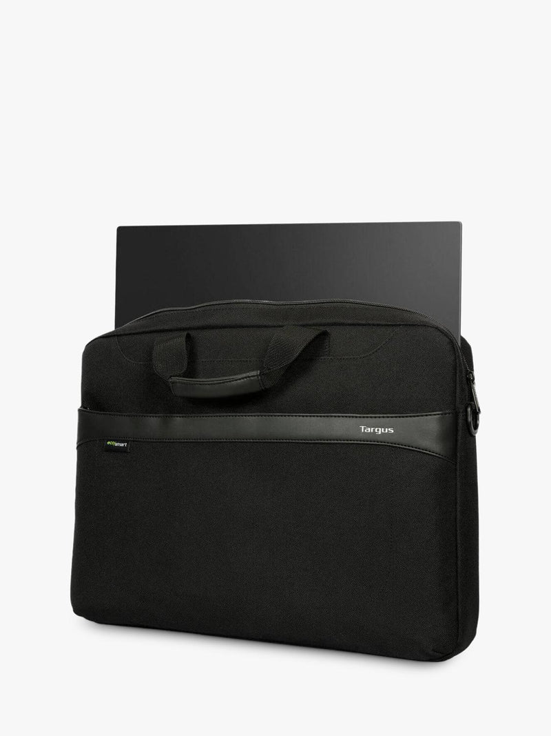 Targus GeoLite EcoSmart Slim Briefcase 14 inch black, imported from the UK