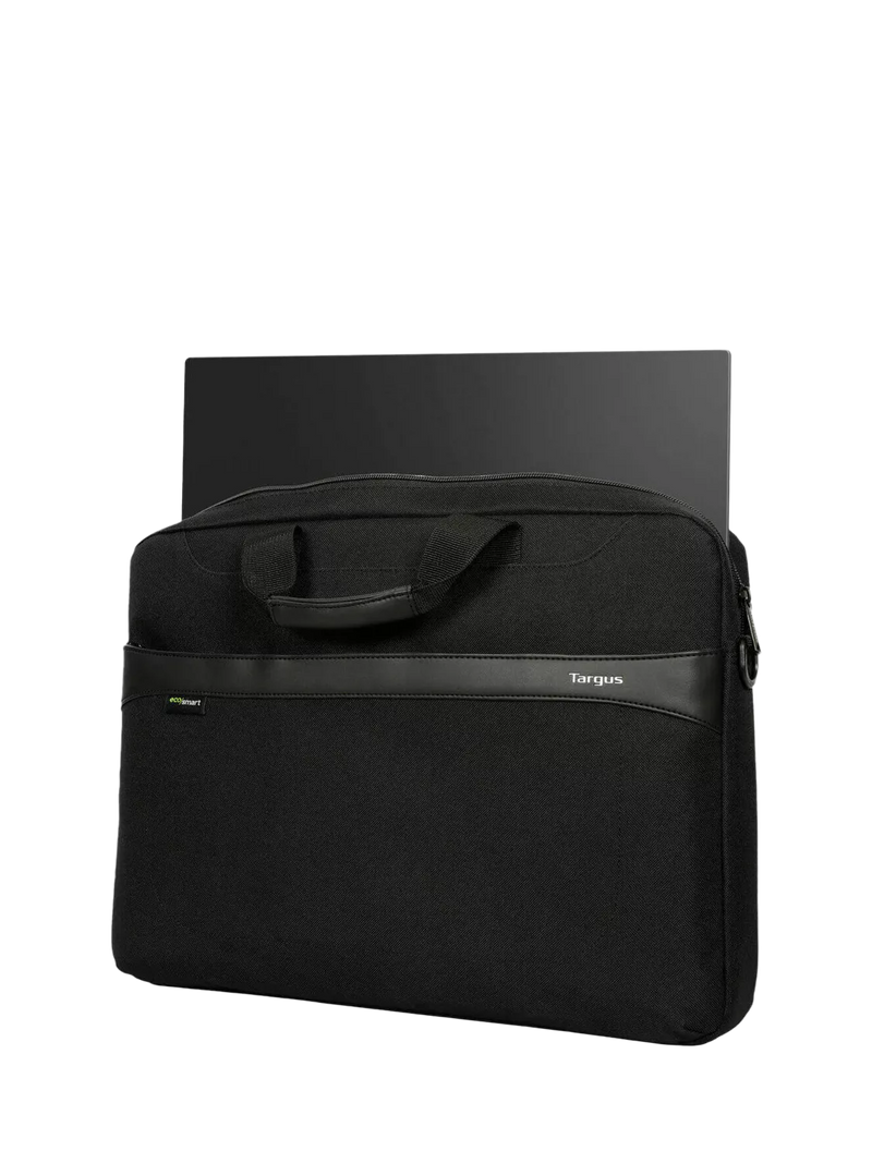 Targus GeoLite EcoSmart Slim Briefcase 14 inch black, imported from the UK