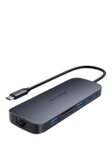 John Lewis Targus HyperDrive Next 11 Port USB-C Hub, 140W, Midnight Blue- Buy online at McGrocer