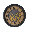 Libra Interiors Palladium wall clock 32.8cm (British brand)