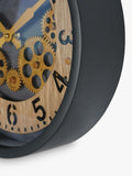 Libra Interiors Palladium wall clock 32.8cm (British brand)