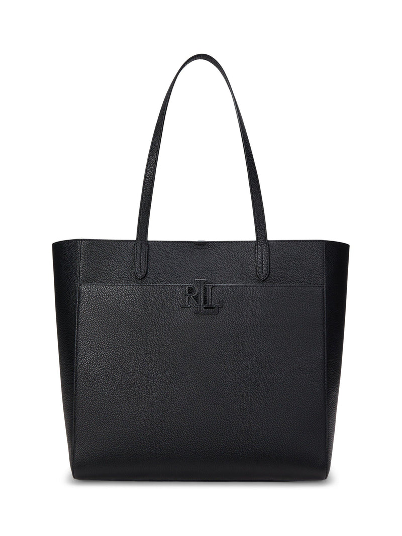Ralph Lauren Cameryn large pebbled leather tote bag - British product