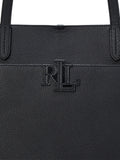 Ralph Lauren Cameryn large pebbled leather tote bag - British product
