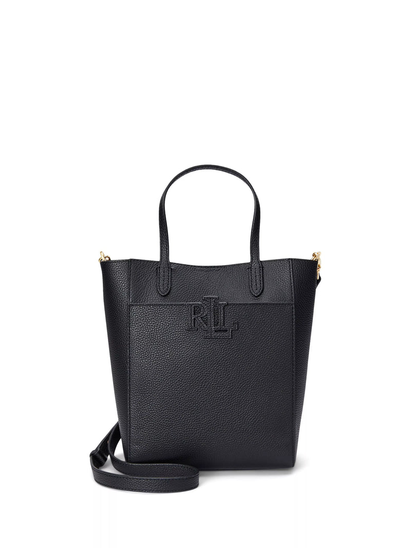Lauren Ralph Lauren Cameryn Small Pebbled Leather Tote Bag