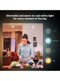 Philips Hue White Ambiance GU10 smart LED bulb pack of 6, imported from the UK