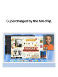 Apple iMac 24-inch all-in-one M4 16GB 256GB Blue, imported from the UK