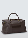John Lewis leather weekender bag large, imported from the UK