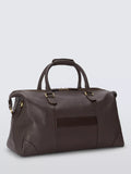 John Lewis leather weekender bag large, imported from the UK