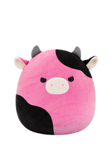 John Lewis Squishmallows Pollyanna Black and Pink Cow Plush Soft Toy 12- Buy online at McGrocer