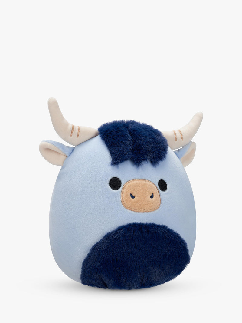 Squishmallows Toro blue highland cow plush soft toy, UK version