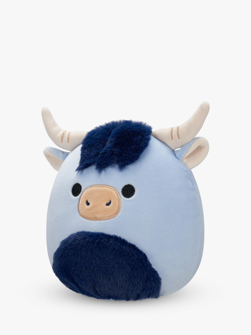 Squishmallows Toro blue highland cow plush soft toy, UK version