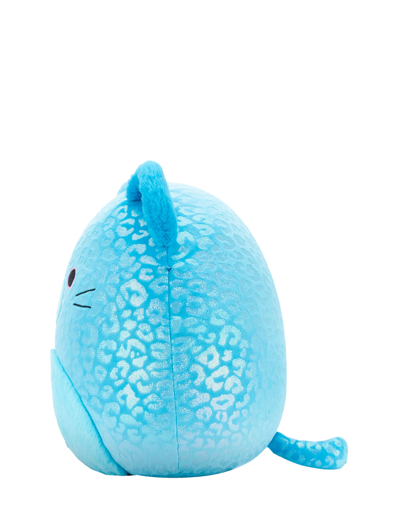 Squishmallows Sarge blue jaguar plush soft toy - British product