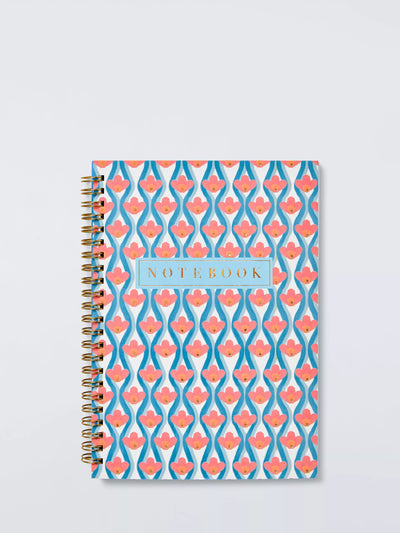 John Lewis John Lewis Wavy Floral Notebook- Buy online at McGrocer