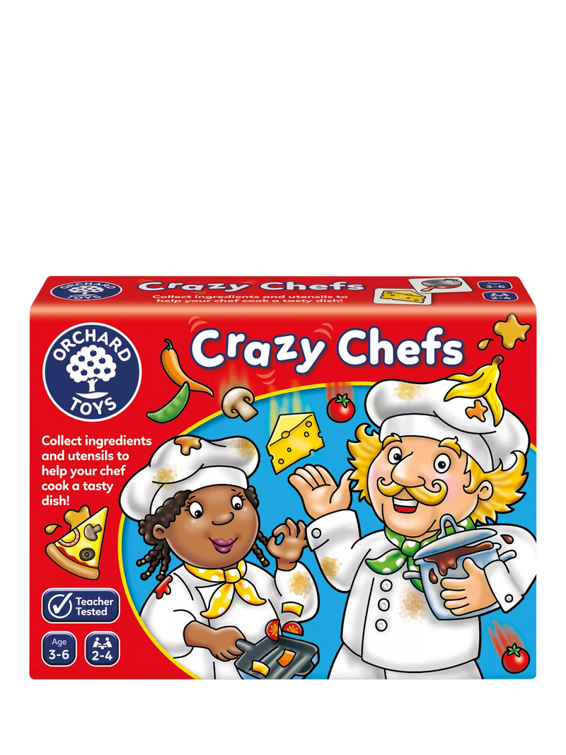 Orchard Toys Crazy Chefs board game for kids (British brand)
