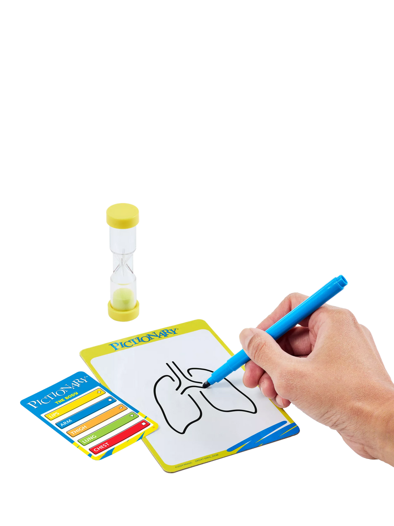 Mattel Pictionary board game (British brand)