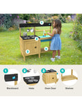 TP Toys Junior Chef Wooden Mud Kitchen outdoor playset - British product