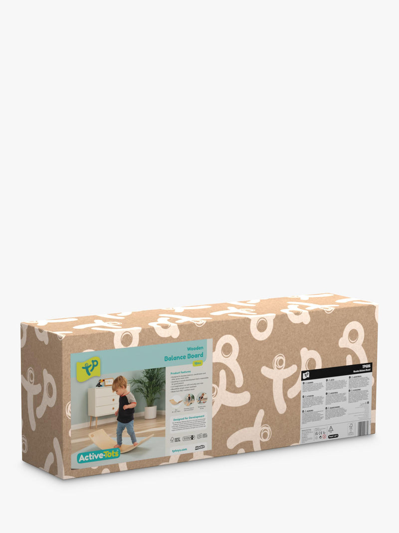 TP Toys Active Tots Wooden Balance Board, imported from the UK