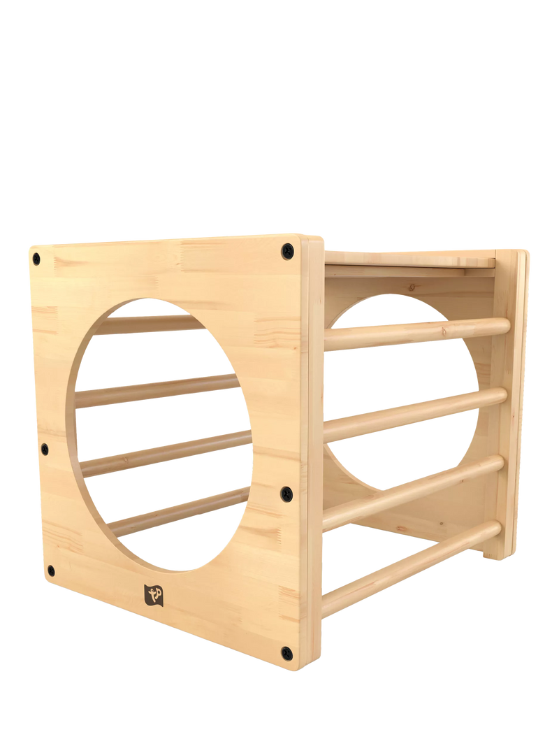 TP Toys Active Tots Wooden Climbing Cube, imported from the UK