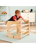 TP Toys Active Tots Wooden Climbing Cube, imported from the UK