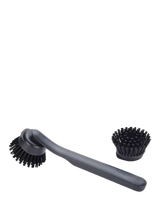 John Lewis Washing Up Brush with Replacement Head in Graphite- Buy online at McGrocer