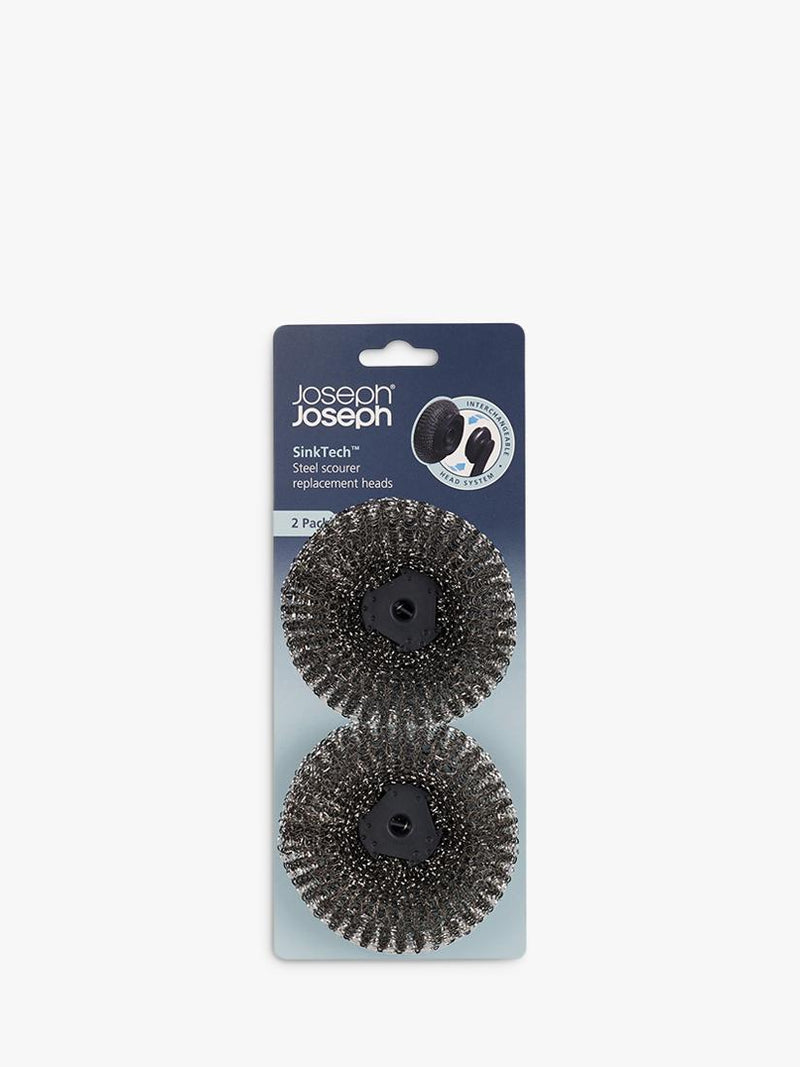 Joseph Joseph steel scourer heads pack of 2, UK version