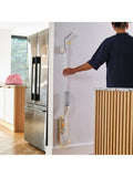 Joseph Joseph spray mop with scrub pad in Light Stone, UK version