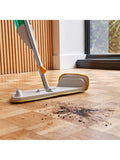 Joseph Joseph spray mop with scrub pad in Light Stone, UK version