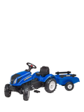 Mookie New Holland pedal tractor with trailer, UK version
