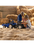Mookie New Holland pedal tractor with trailer, UK version