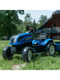 Mookie New Holland pedal tractor with trailer, UK version
