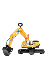 John Lewis Mookie Fully Articulated JCB Digger Ride-On Toy- Buy online at McGrocer