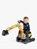 Mookie Fully Articulated JCB Digger ride-on toy, UK version
