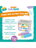 Paint Pop chunky chalk sticks 24 pack, imported from the UK